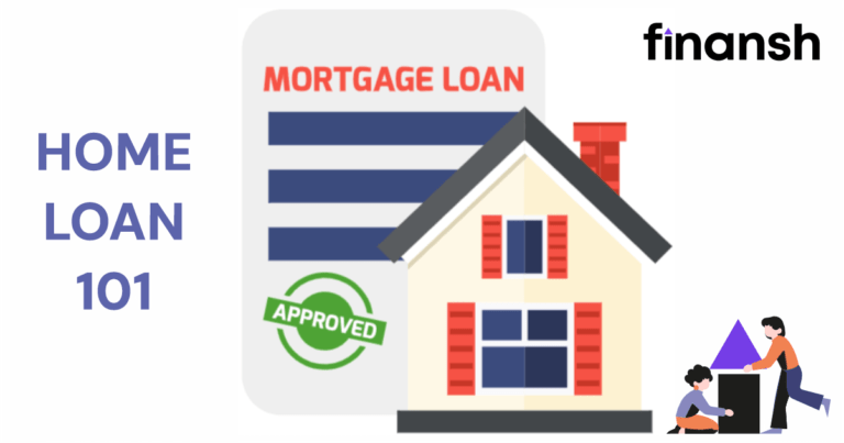A house and an approved home loan paper, symbolizing the successful calculating home loans. Finansh's Home Loan 101 guide provides guidance in understanding home loans and calculating home loan interest rates